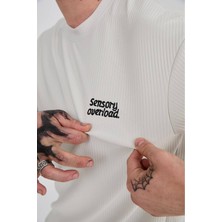 Autopsy Jeans Oversize Yazı Baskılı Bisiklet Yaka Tshirt