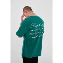 Autopsy Jeans Geniş Kalıp Oversize Yazı Baskılı Tshirt