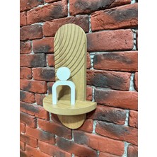 Akçe Home Dekoratif Gökkuşağı Duvar Rafı 38 x 15