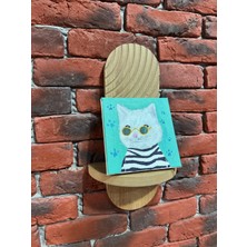 Akçe Home Dekoratif Gökkuşağı Duvar Rafı 38 x 15