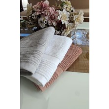 (3.lü Set) Çeyizlik Süper Soft Pembem Lüx Cotton 45X70CM. Ihraç Malı El ve Yüz Havlusu (%100 Pamuk)