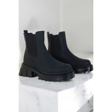 Yagmur Beren Kalın Termo Taban Kadın Chelsea Bot