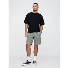 Gap Erkek Yeşil Essential Khaki Şort