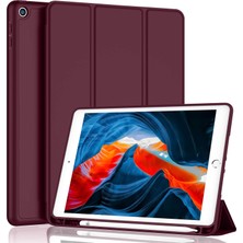 Apple iPad 5. Nesil 9.7 Inc (2017) Kalemlikli Uyku Modlu Yatay Standlı Stromix Smart Kılıf A1822