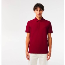 Lacoste Polo Paris  Bordo  Regular Kısa Kol
