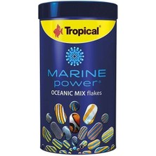 Tropical Marine Power Oceanic Mix Flakes Deniz Balıkları Için Krill ve Spirulina Katkılı Balık Yemi 1000 ml 200 gr