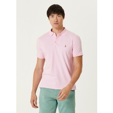 Polo Ralph Lauren Pembe Polo Yaka T-Shirt Beden: S