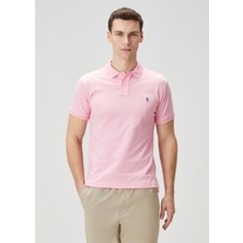 Polo Ralph Lauren Pembe Polo Yaka T-Shirt Beden: Xxl