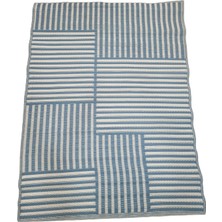 Katlanabilir Plastik Hasır Halı Kilim Piknik Plaj Park Bahçe Teras Veranda 160X120 cm
