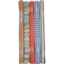 Katlanabilir Plastik Hasır Halı Kilim Piknik Plaj Park Bahçe Teras Veranda 160X120 cm