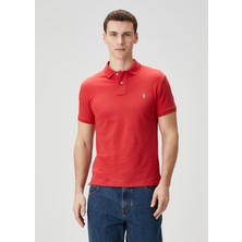 Polo Ralph Lauren Kırmızı Polo Yaka T-Shirt Beden: Xl