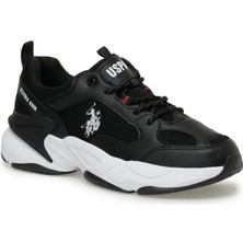 U.s. Polo Assn. Maybe Wmn 5fx 101947172 Kadın Spor Ayakkabı Siyah Beyaz 36-40