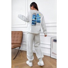 Only Trendwear Van Gogh Sırt Baskılı Unisex Eşofman Takımı