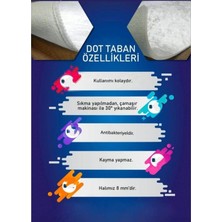 Your Clothing Pembe Puantiyeli Mutfak Halısı Kaymaz Taban Yumuşak Dokulu Mutfak Halıları Süngerli Dijital Baskı Halıları