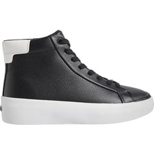 Calvin Klein Siyah Kadın Deri Sneaker HW0HW022130GM Beden: 37