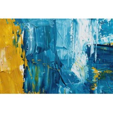 Sürrealistmavi Kanvas Tablo