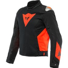 Daınese Ceket/energyca Aır Tex Jacket- Black/fluo-Red