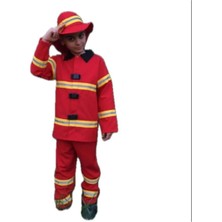 KADIKÖY KOSTÜM Çocuk Itfaiyeci Kostüm