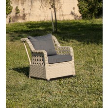 Oscar Rattan Bahçe Mobi̇lyasi 3+1+1 Masali Garanti̇li̇