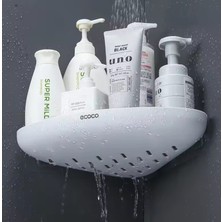 Köşe Banyo ve Mutfak Düzenleyici Gri