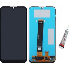 SDT Huawei  Y5 2019,HONOR 8s Ekran Dokunmatik Çıtalı (Siyah) B7000 Yapıştırıc