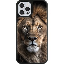 Piolent Apple iPhone 12 Pro Max Galatasaray Aslan Asalet Cam Telefon Kılıfı