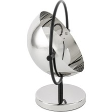 Silver Ayaklı Metal Kase 15X24 cm