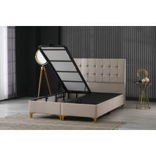 Btk Concept Ela Ikili Baza Başlık Yatak Set Btk Concept Sti̇ll (Yatak Dahi̇l)