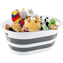 Katlanabilir Çamaşır ve Oyuncak Sepeti 27 Lt ROYALEKS-AK702