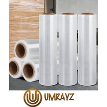 Umrayz Ultra Mega Büyük Boy Taşınma Koli Streci 3500 gr 23 Micron