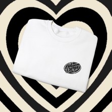 Sueso Store Sueso Store Mountain Dew Unisex Nakışlı Y2K Beyaz Sweatshirt