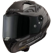 Ls2 Thunder Karbon Gp Aero Polar Siyah Kask