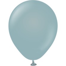 Retro Fırtına Mavi Pastel Balon 10 Lü 5 Inç