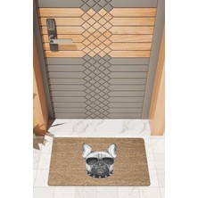 Rug Mood Modern Dijtal Baskı Pitbull Kapı Önü Paspası
