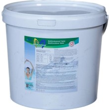 Deep Blue Çok Fonksiyonlu %90 3ü1 Arada Multifonksiyonel Tablet Klor 10 kg