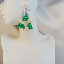 Crystal Atelier Kar Tanesi Sallantılı Küpe