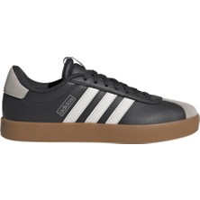 adidas VL Court 3.0 Kadın Siyah Spor Ayakkabı.-