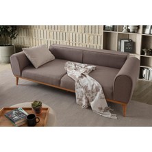 Edsy Home Rebull 3+1 Koltuk Takımı Kahverengi