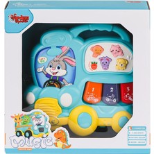 JLG-855-63A Işıklı ve Müzikli Otobüs Bebek Piano -Vardem Oyuncak
