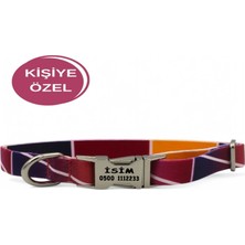 Caramelos İsimli Köpek Tasması, Köpek Künyesi, Köpek İsimlik, İsme Özel Tasma, Kişiye Özel Tasma, metal Kilit