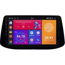 SmartGO Hyundai I30 Android Multimedya Sistemi (2017-2020) 8+128 GB  Wİ-Fİ (Yazılımsal)
