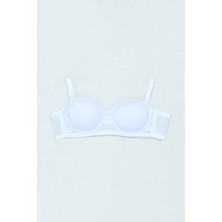 Benekli Destekli Straplez Sütyen