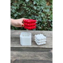 Rufus Concept Bubble Kalp Silikon Mum Kalıbı