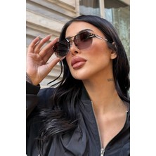 Falan Eyewear Moses Kadın Güneş Gözlüğü Bronz