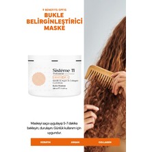 Sisteme 11 Bukle Belirginleştirici Maske 350 ml 8684091009146