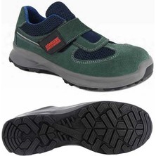 Starline Stl 9081 - Kompozit Burun Korumalı - Cırt Bantlı - Süet - İş Güvenlik Ayakkabısı