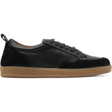 Bueno Shoes Siyah Deri-Süet Kadın Spor Ayakkabı 01WE4403 01WE4403
