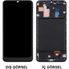 Teknonet Samsung Galaxy A30 Uyumlu Hk Lcd+Dokunmatik+Çıtalı (Siyah) NT-111278