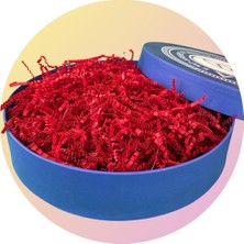 1 kg Zigzag Kırpık Kağıt , Kırpıntı Kağıt * Kırmızı