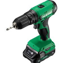 Hikoki DV18DA-2.0 18V/2.0AH 50NM Çift Akülü Şarjlı Darbeli Matkap